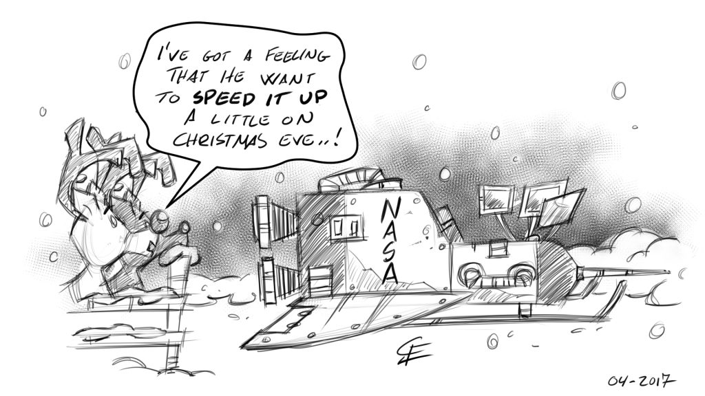 Christmas Calendar Sketch #04